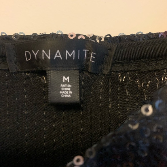 Sequin tank top - Picture 2 of 3